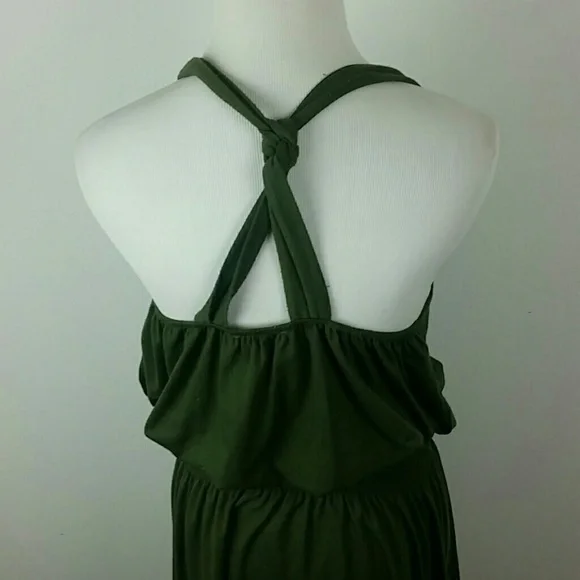 PINK ROSE l Olive Sleeveless Knit Dress E1 - Picture 3 of 7